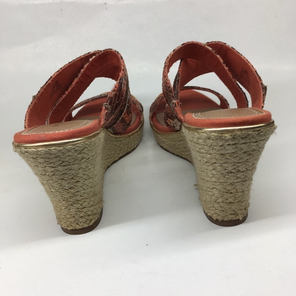 SPERRY TOP-SIDER Sz 7.5M Maris Coral Snake Print - Picture 4 of 8